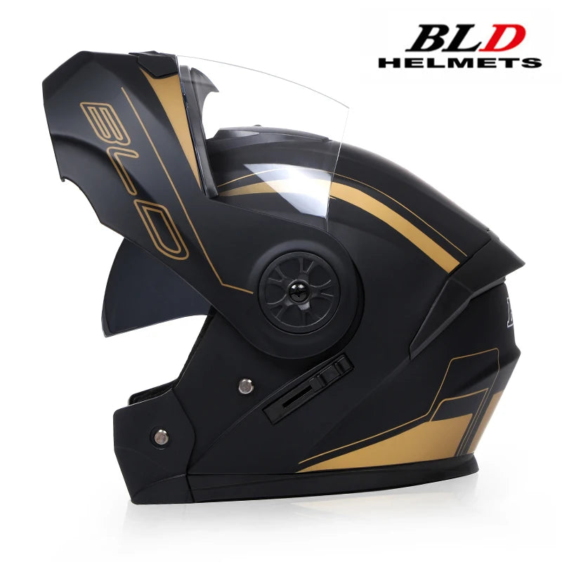 BLD Motorcycle Full Face Helmet