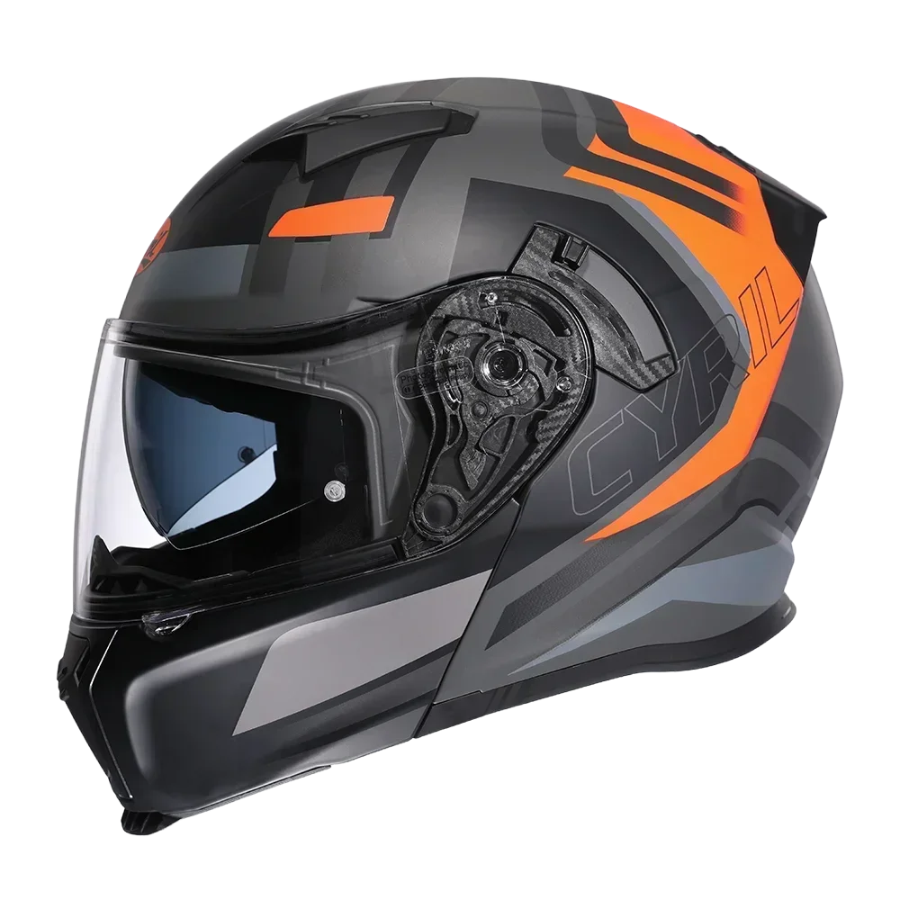Full Face Motorcycle Helmet with Dual Visor