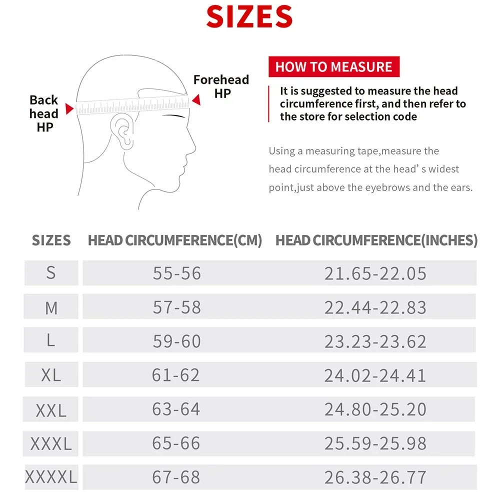 Full Face Motorcycle Helmet with Dual Visor
