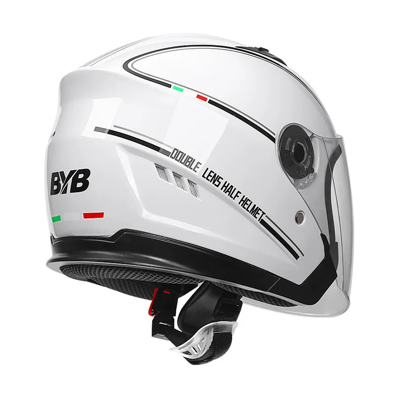 Motorcycle Open Face Helmet