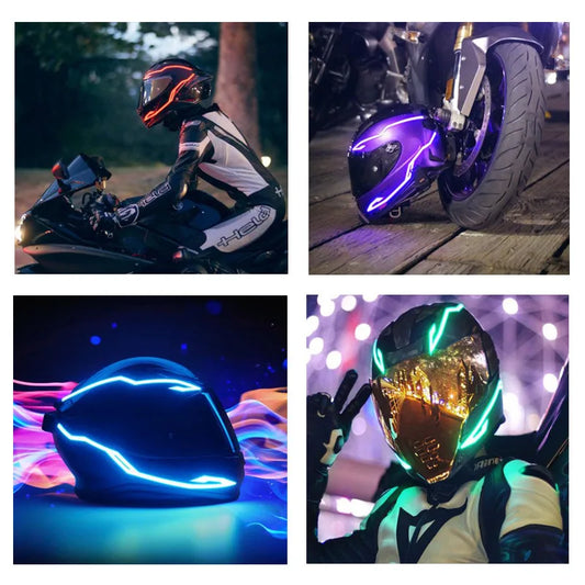 3 Modes Led Helmet Light Strip