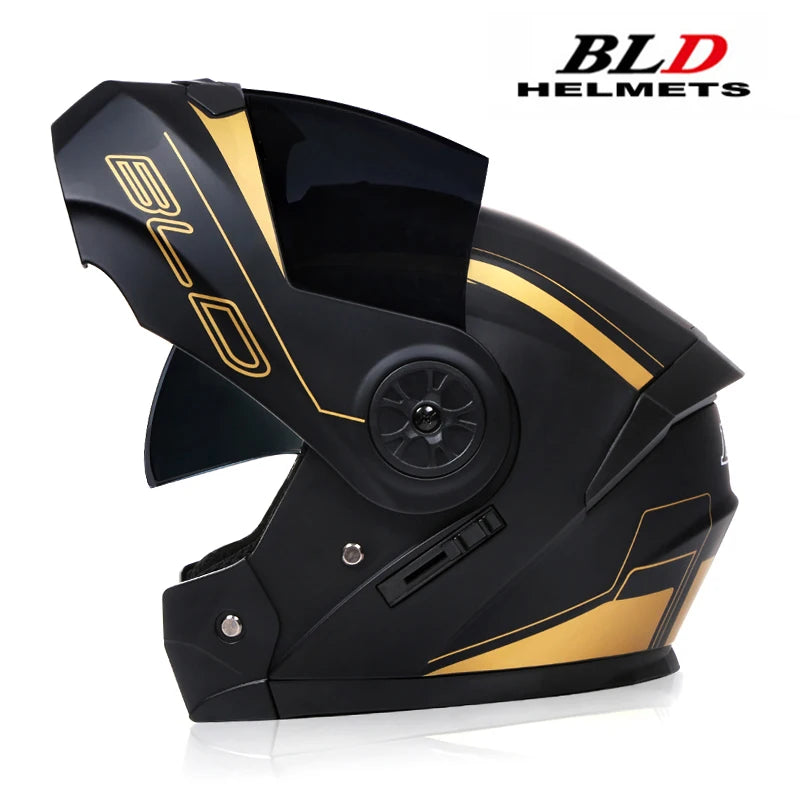BLD Motorcycle Full Face Helmet