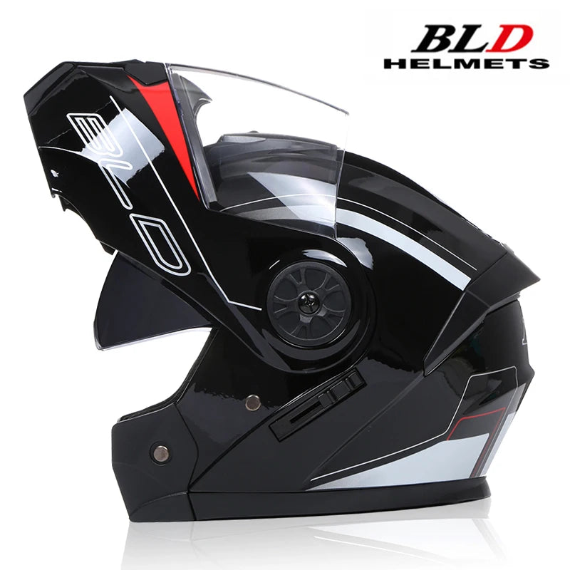 BLD Motorcycle Full Face Helmet