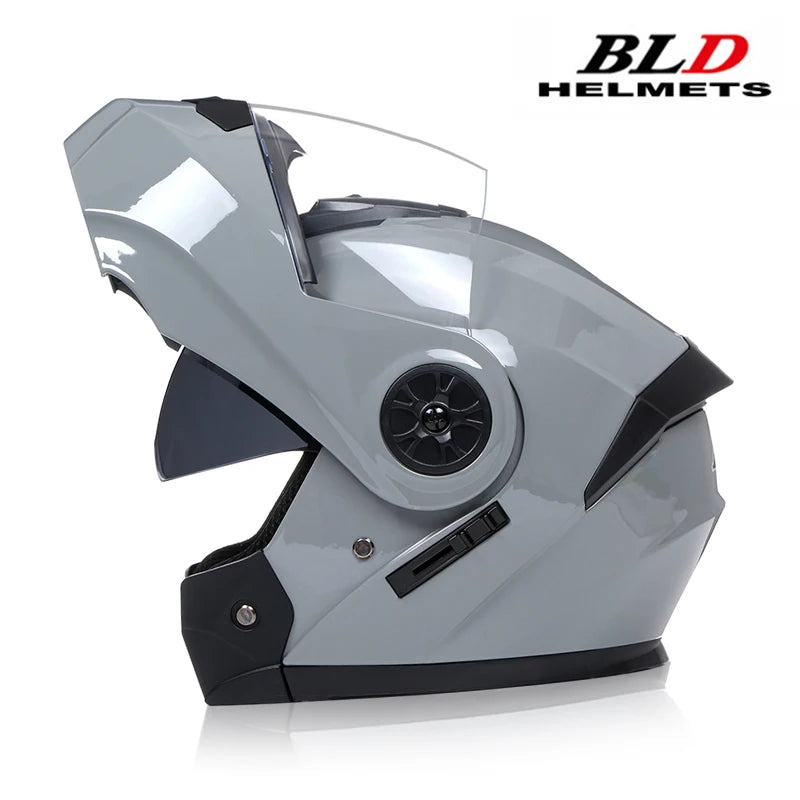 BLD Motorcycle Full Face Helmet