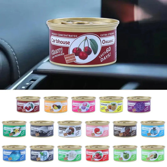 Car Air Fresheners Perfume Canned Wood Blocks