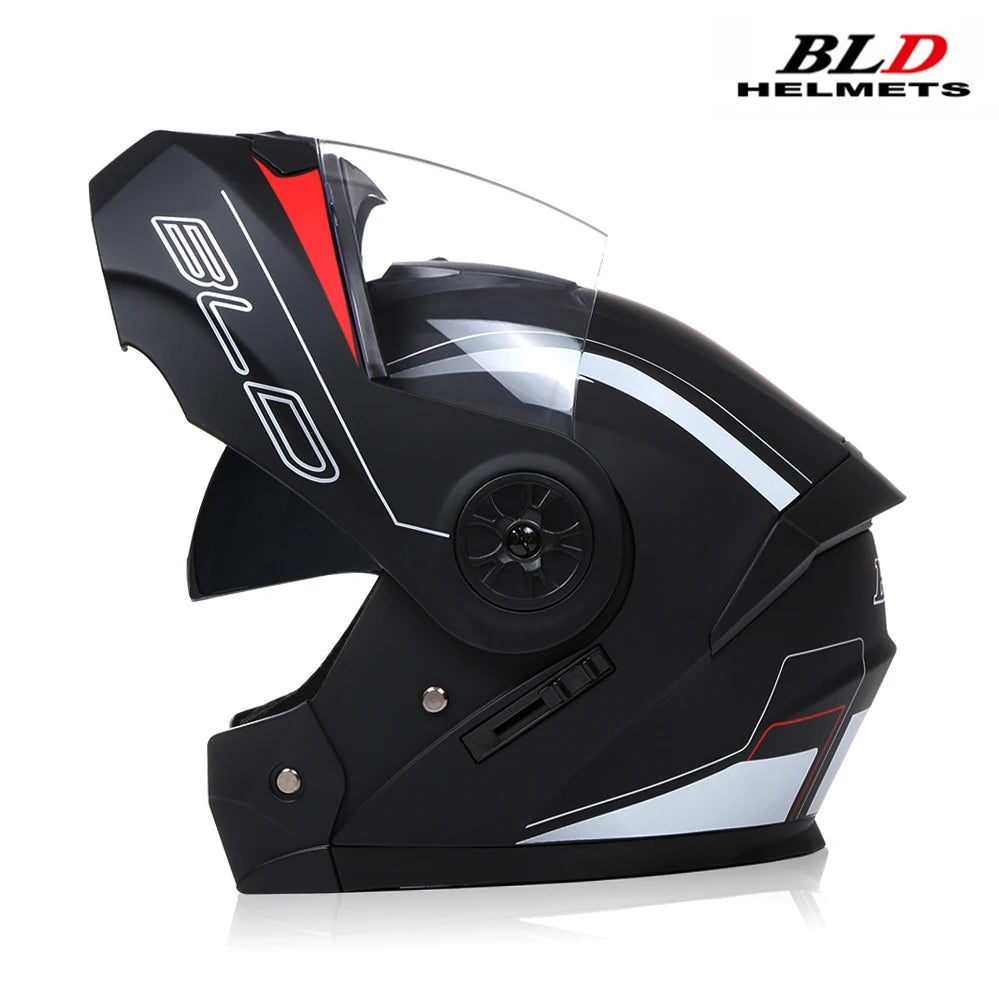 BLD Motorcycle Full Face Helmet
