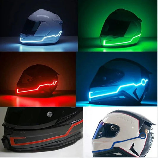 Motorcycle Helmet Light Strip