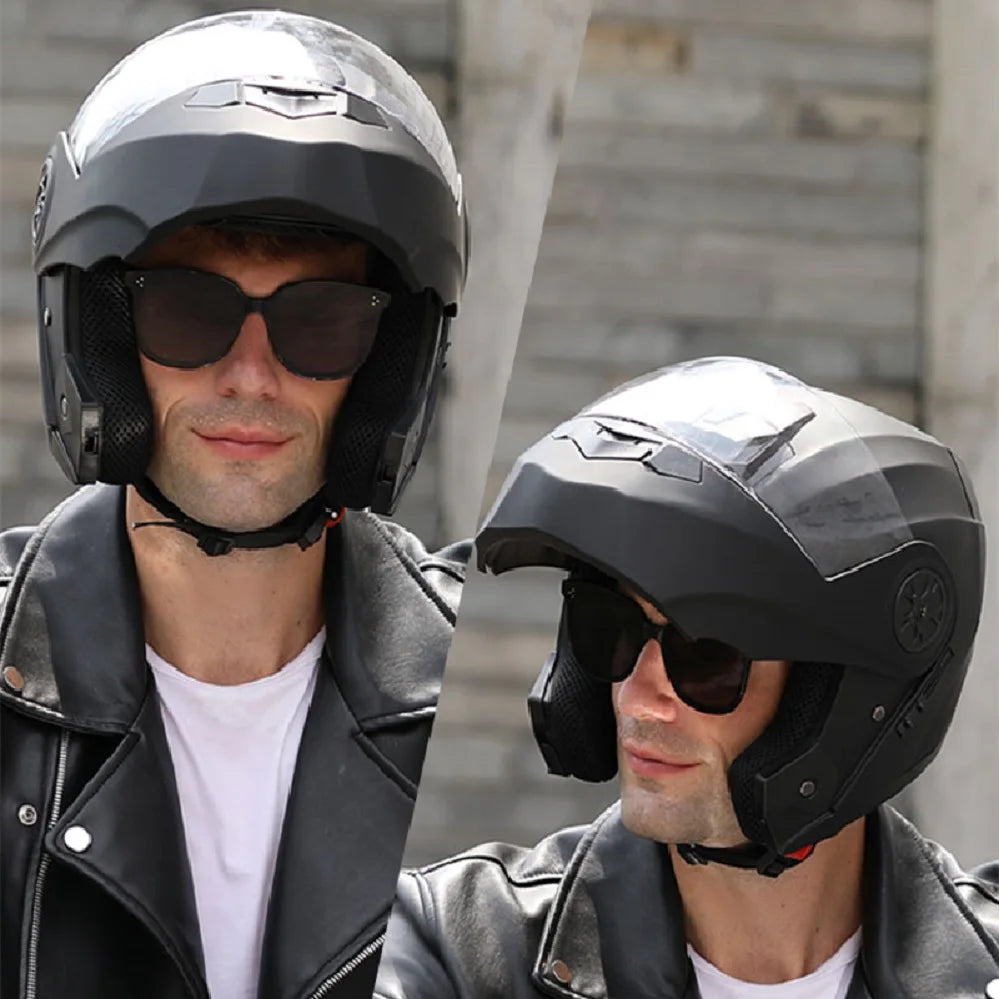 BLD Motorcycle Full Face Helmet