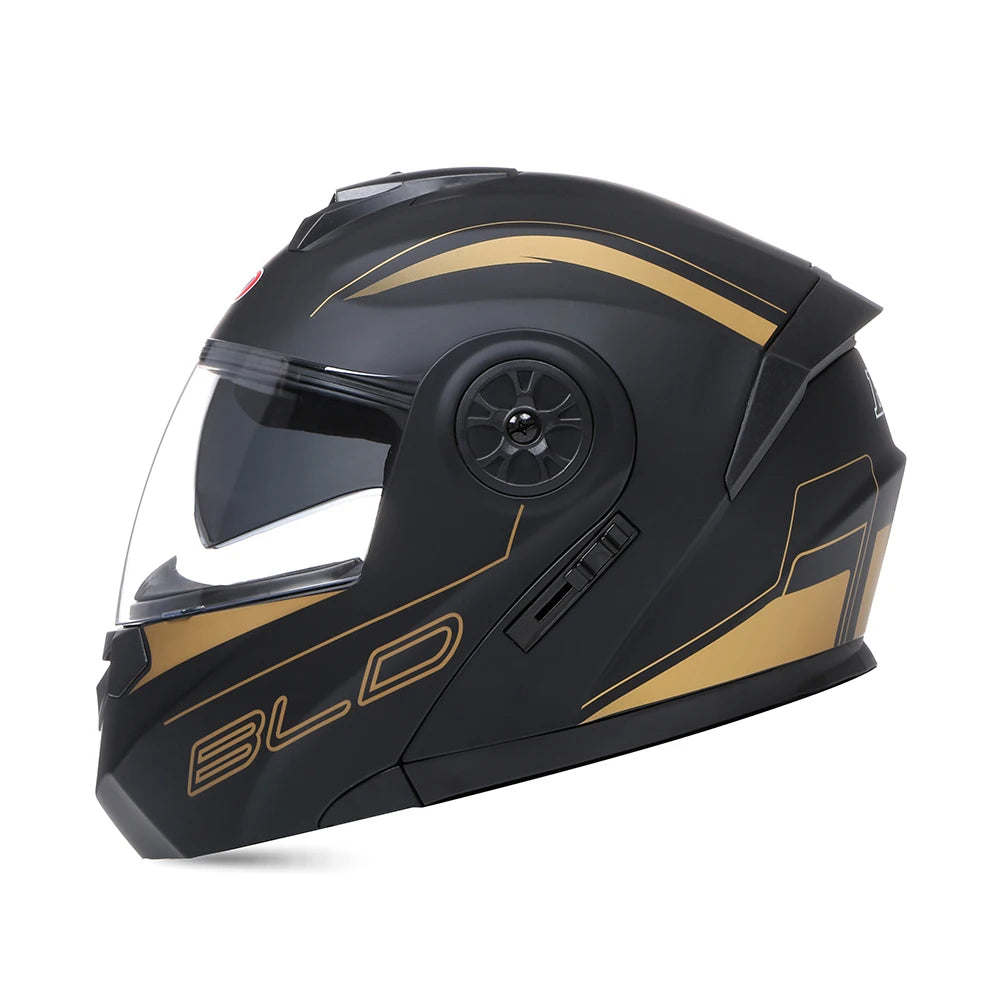 BLD Motorcycle Full Face Helmet