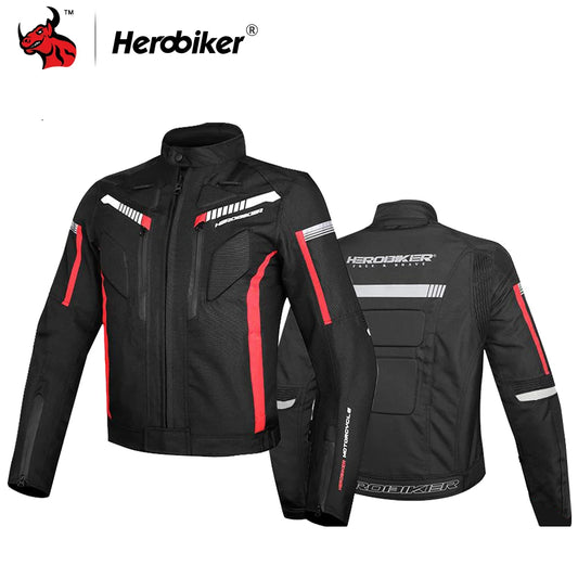 HEROBIKER Men Motorcycle Jacket
